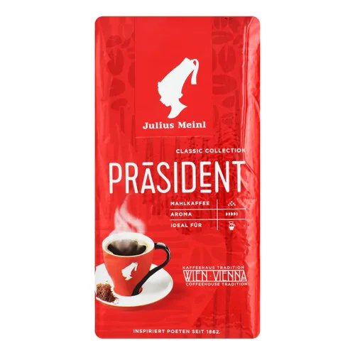 Кава Julius Meinl Prasident мелена 500г