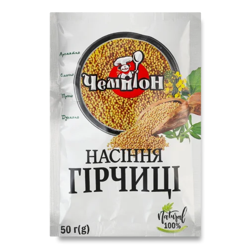 Насіння Гірчиці Вищого Ґатунку, м/у 50г