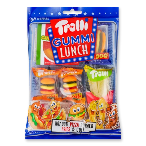 Жувальний Мармелад Gummi Lunch Trolli, в/ґ, 77 г