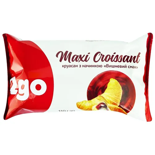 Круасан MAXI ВИШНЕВИЙ СМАК "2GO", 110г