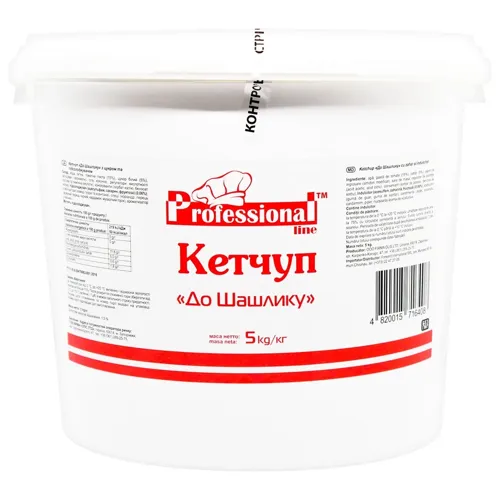 Кетчуп Оліс Professional Line До Шашлику відро 5л