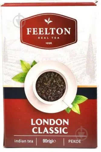 Чай чорний листовий «London Classic» PEKOE 90г