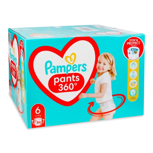 Підгузки-трусики Pampers Active Baby Pants 6 (13-19 кг)