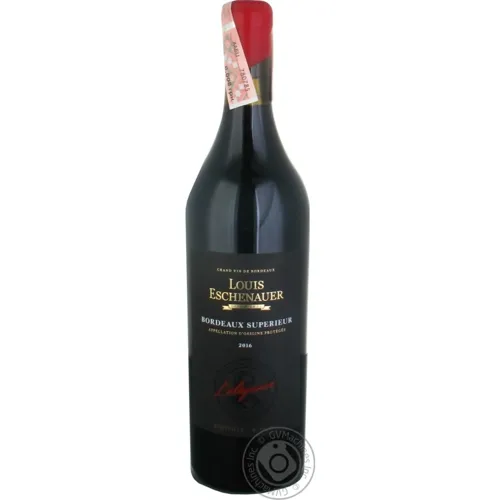 Вино Louis Eschenauer Bordeaux Superieur червоне сухе 13,5% 0,75л
