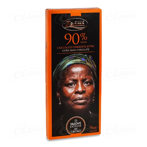 Шоколад чорний Zaini 90%, 75г