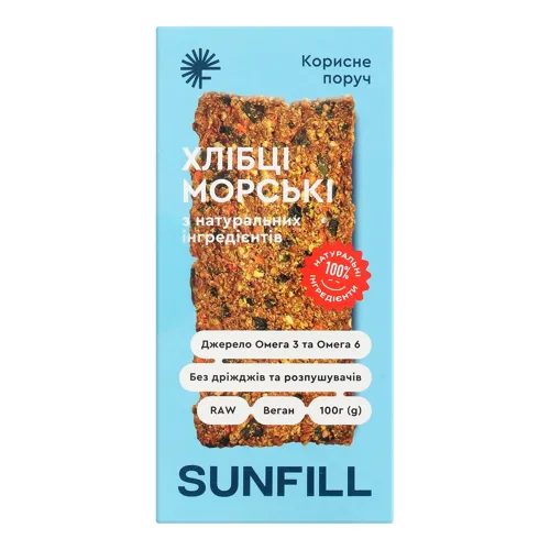 Хлібці морські SunFill к/у 100г