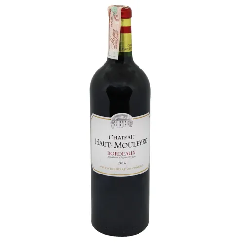 Вино Chateau Haut-Mouleyre Bordeaux червоне сухе 13% 0,75л