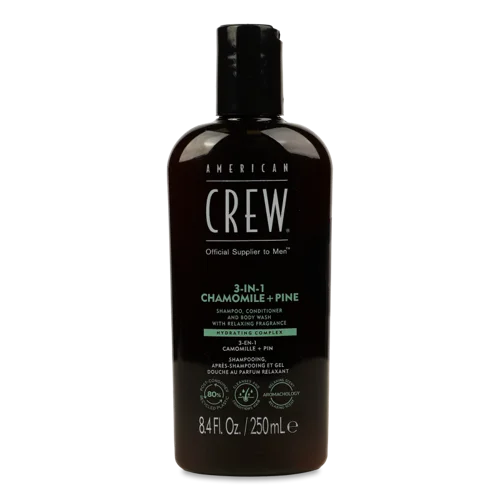 Шампунь American Crew Relaxing 3в1, В/ґ, Об'єм 250 мл