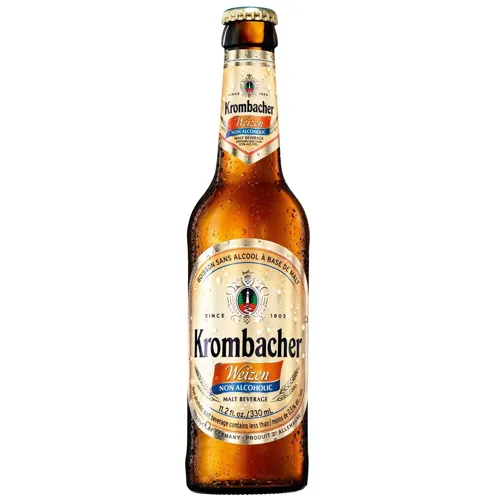 Пиво Krombacher Weizen безалкогольне з залізній банці 0,5л