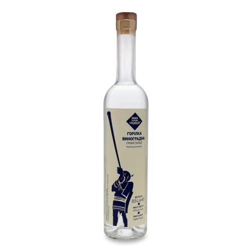 Горілка Виноградна В/ґ Гроно Галіції, 0.5л, 40%