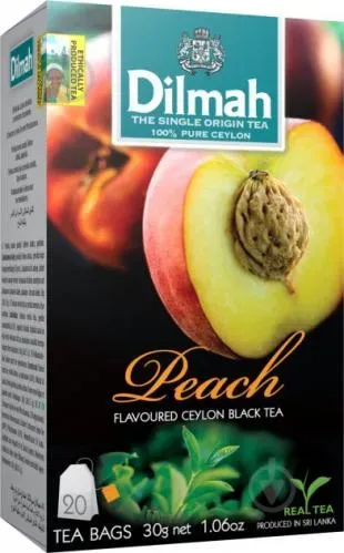 Чай Dilmah Персик з/я 12х20х1,5г