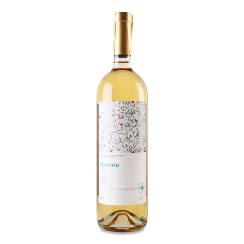 Вино Біле Сухе В/ґ Kisi Vismino, 0.75л, 12.5%