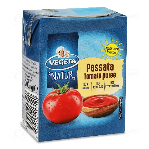 Томатне пюре 200г Podravka відновлене стерилізоване тетра-брик