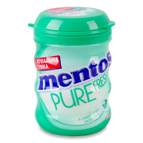Гумка жувальна Mentos Pure fresh зі смаком м'яти