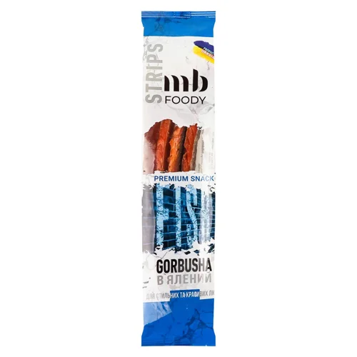 Стріпси рибні MB Foody Gorbusha в'ялені 35г
