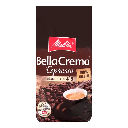 Кава натуральна смажена в зернах BellaCrema Espresso Melitta м/у 1кг