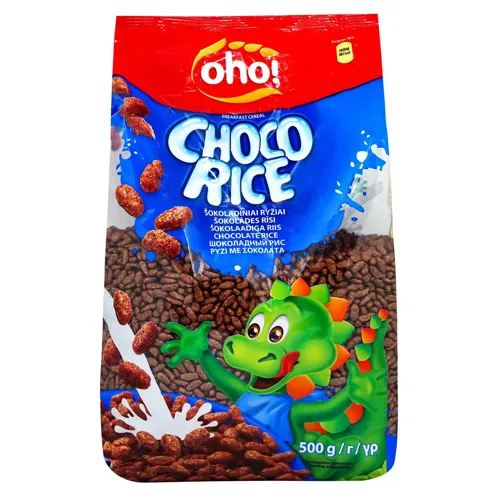 Сніданок сухий Oho шоколадний рис 500г