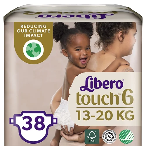 Підгузки Libero Touch 6 13-20кг 38шт