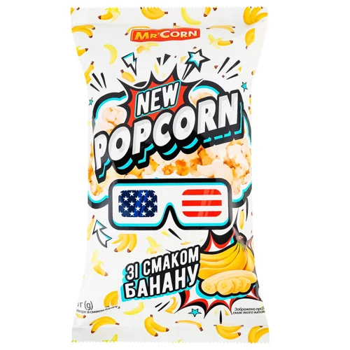 Попкорн Mr`Corn Банан 90г