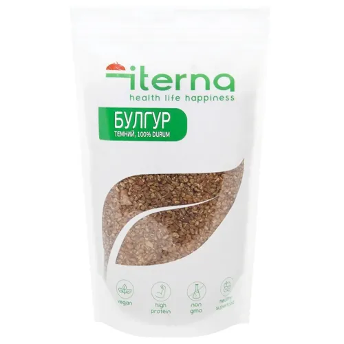 Булгур Iterna темний 400г