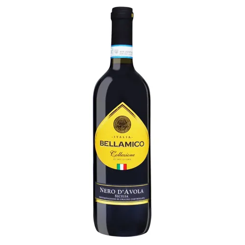 Вино Bellamico Nero d'Avola червоне сухе 13,5% 0,75л