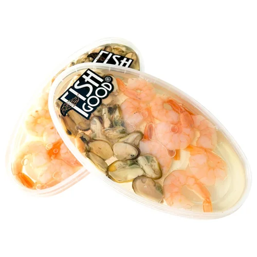 Креветка з мідіями Fish Good в олії 200г