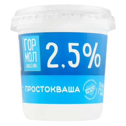 Простокваша 2.5% Гормолзавод №1 ст 350г
