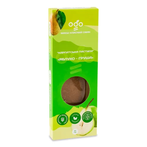 Пастила ЛТ Ogo яблуко-груша,30г