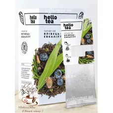Чай чорний «Hello Tea» Ялівець-Евкаліпт 20 пакетів