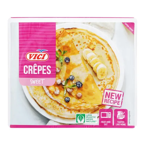 Млинці заморожені солодкі Vici п/у 500г