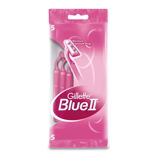 Бритва Жіноча Одноразова Blue II Gillette 5шт