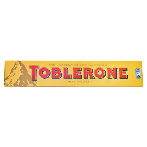 Шоколад Toblerone молочний з хрустким мигдалем 360г