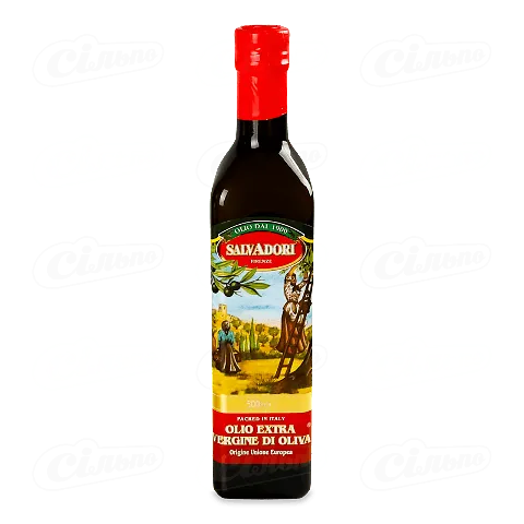 Олія оливкова Salvadori Extra Virgin, 500мл