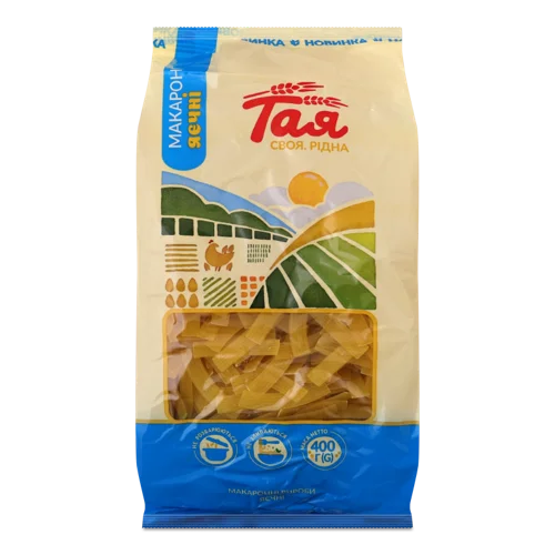 Локшина Яєчна В/ґ, Тая, 400г