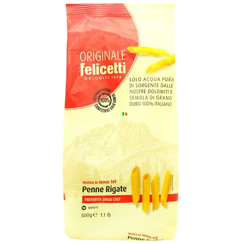 Макарони Felicetti Penne Rigatte 500г