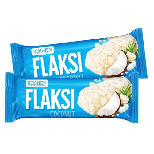 Цукерки Flaksi кокос Roshen ваг