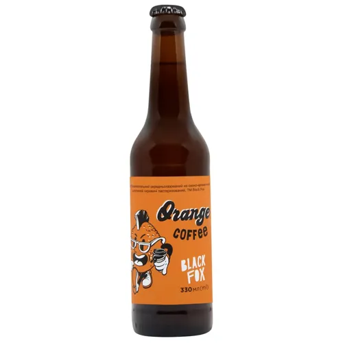 Напій газований Black Fox Orange Coffee 0,33л