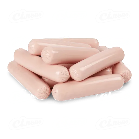 Сосиски «Глобино» «Нямські» з курятиною вищого ґатунку, 1 кг