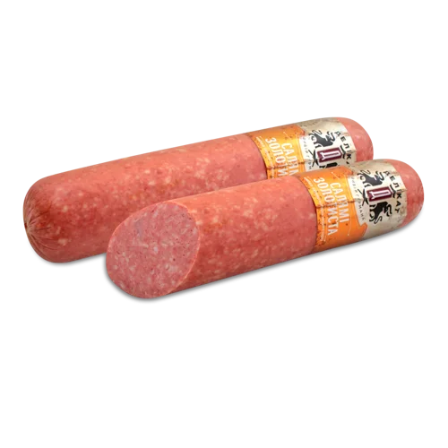 Ковбаса Салямі Золотиста Делікат Вищого Ґатунку Варено-Копчене, кг