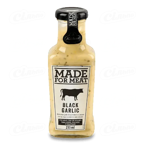 Соус Kuhne Made For Meat «Чорний часник», 235мл