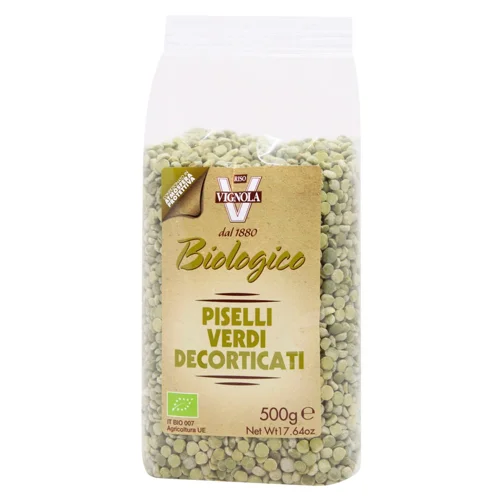 Горох Riso Vignola зелений органічний 500г