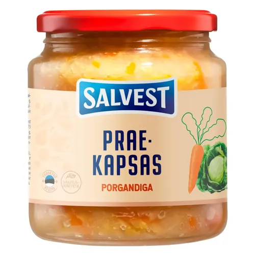 Капуста Salvest смажена квашена з морквою 530г