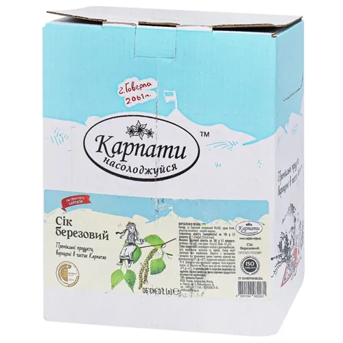 Сік Карпати Насолоджуйся Березовий 3л