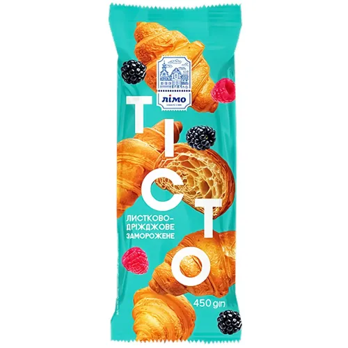 Тісто листкове-дріжджове 450г