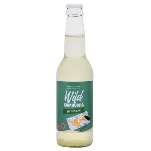 Комбуча Wild Kombucha Зелений чай 0,33л