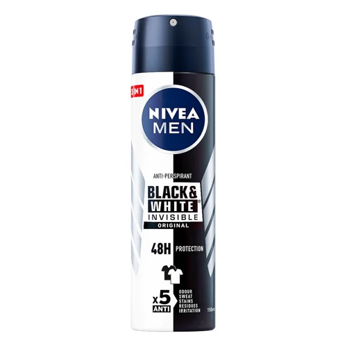 Антиперспірант аерозольний Nivea Men Black&White Invisible Original 150мл
