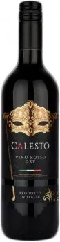 Вино Calesto Rosso Secco червоне сухе 0.75л 11%
