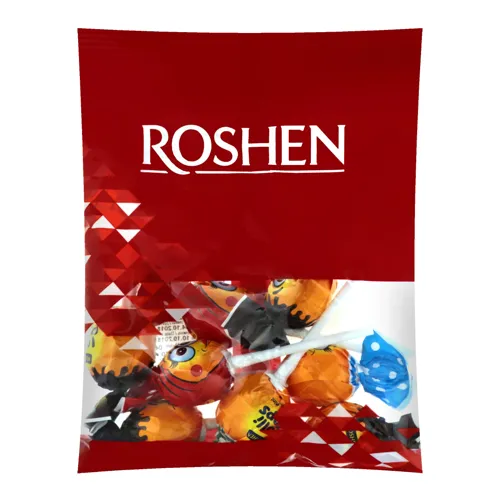Карамель льодяникова з коктейльними смаками Lolli рops Roshen м/у 147г