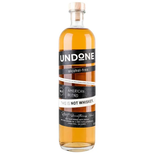Напій безалкогольний Undone No.3 American Blend Not Whiskey 0,7л