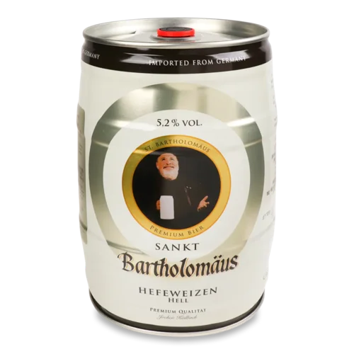 Пиво Sankt Bartolomaus Hefe світле з/б